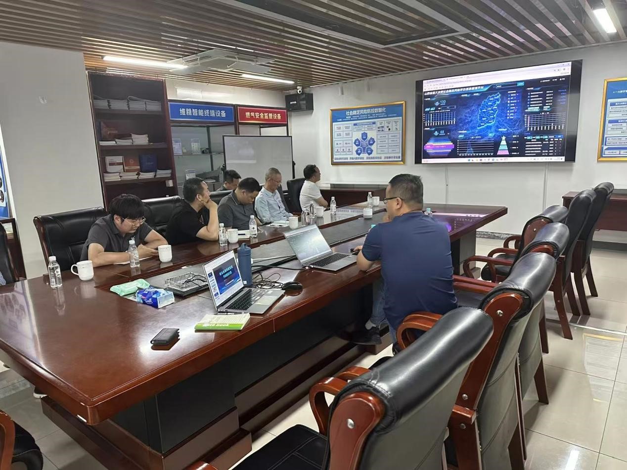 湖北省政法委領導蒞臨我司考察指導（圖1）